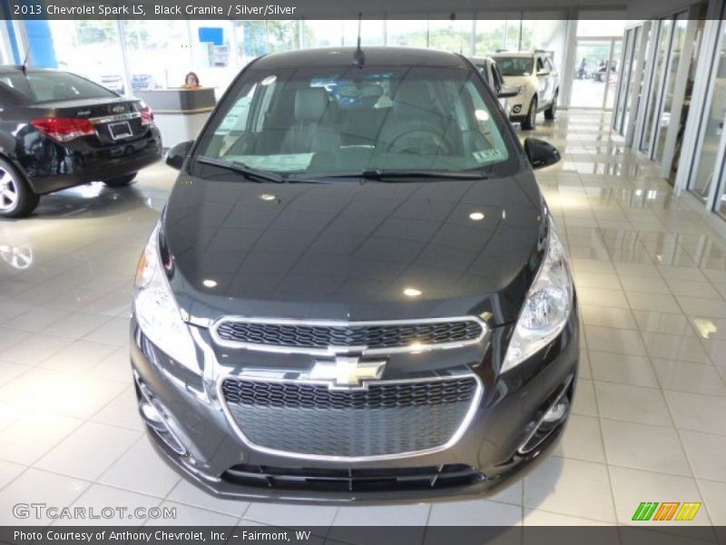Black Granite / Silver/Silver 2013 Chevrolet Spark LS