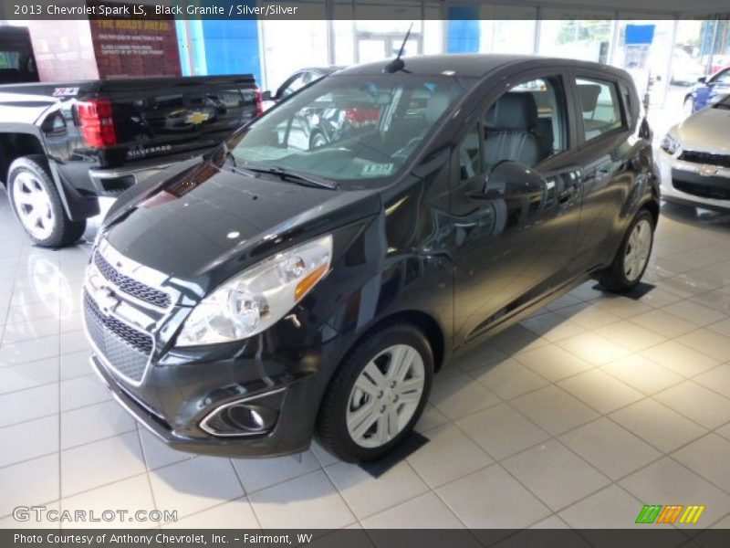 Black Granite / Silver/Silver 2013 Chevrolet Spark LS