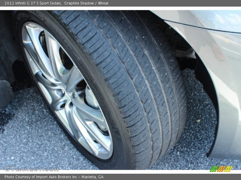 Graphite Shadow / Wheat 2011 Infiniti G 37 S Sport Sedan