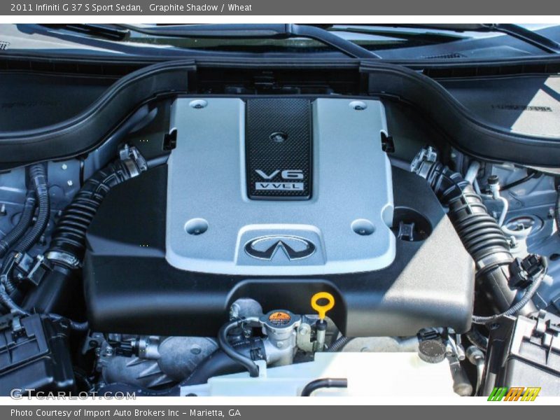 Graphite Shadow / Wheat 2011 Infiniti G 37 S Sport Sedan