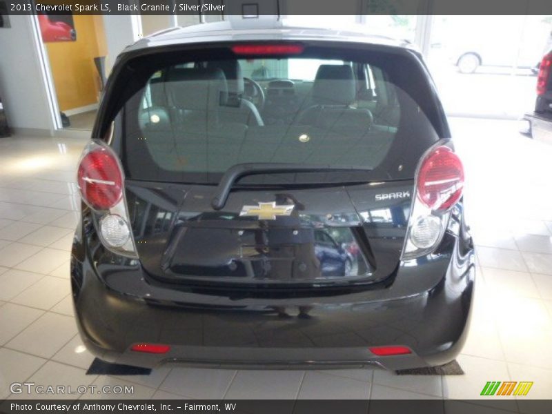 Black Granite / Silver/Silver 2013 Chevrolet Spark LS