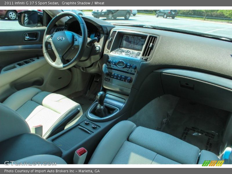Graphite Shadow / Wheat 2011 Infiniti G 37 S Sport Sedan