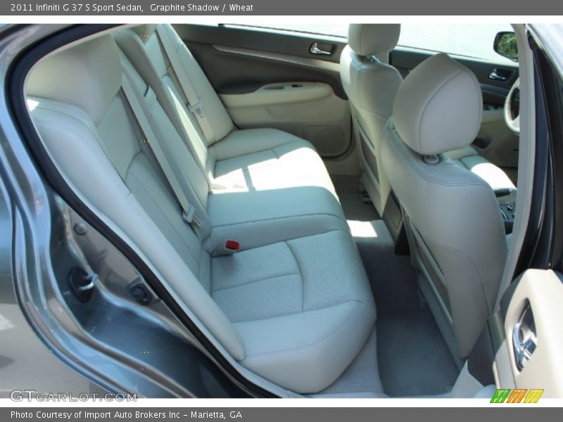 Graphite Shadow / Wheat 2011 Infiniti G 37 S Sport Sedan