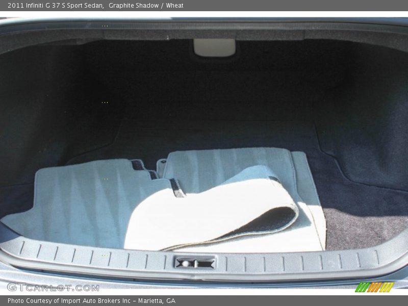 Graphite Shadow / Wheat 2011 Infiniti G 37 S Sport Sedan