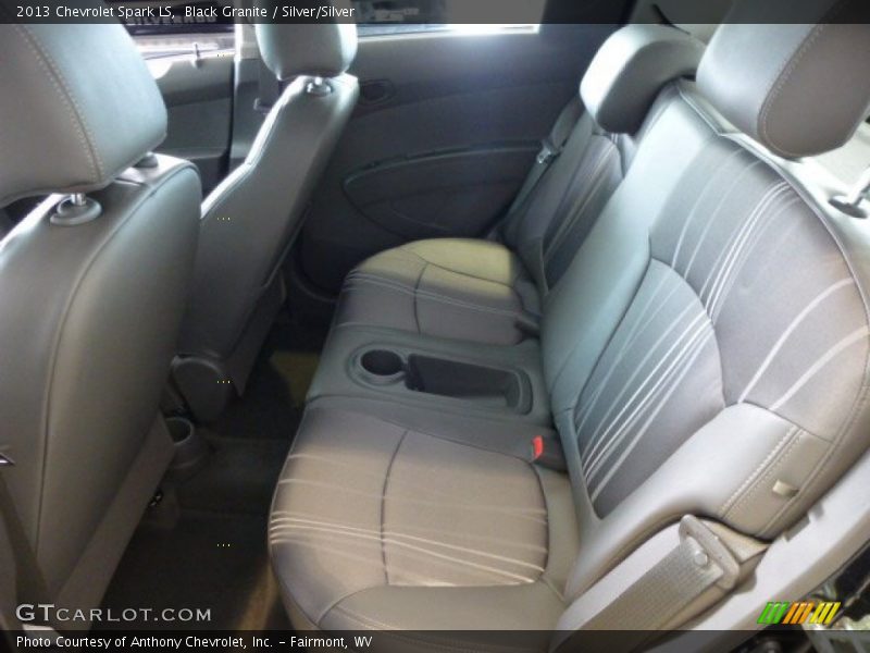 Rear Seat of 2013 Spark LS