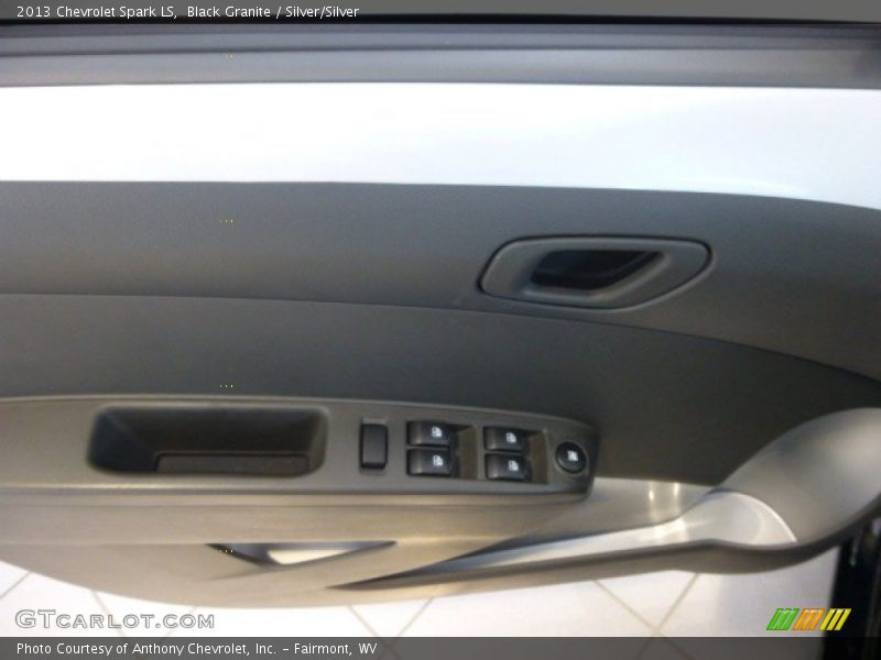 Black Granite / Silver/Silver 2013 Chevrolet Spark LS
