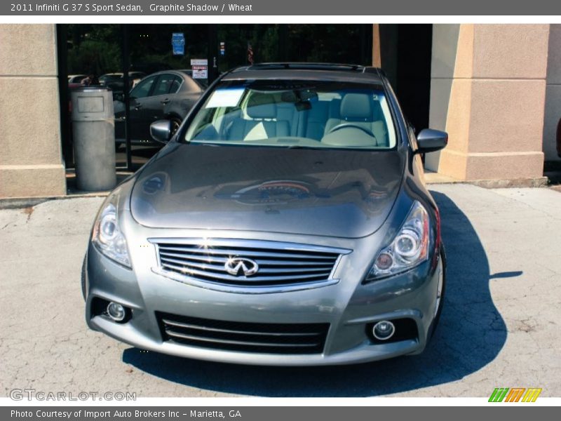 Graphite Shadow / Wheat 2011 Infiniti G 37 S Sport Sedan