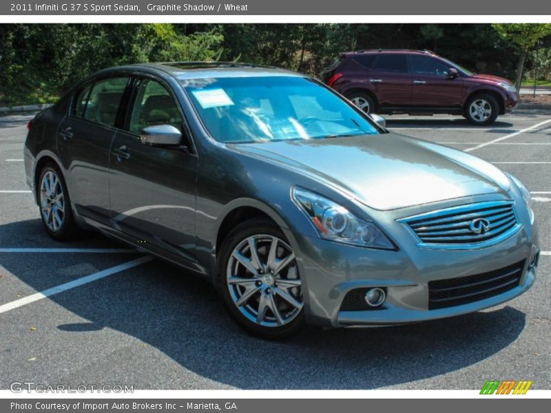 Graphite Shadow / Wheat 2011 Infiniti G 37 S Sport Sedan