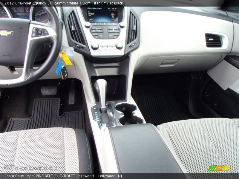 Summit White / Light Titanium/Jet Black 2012 Chevrolet Equinox LT