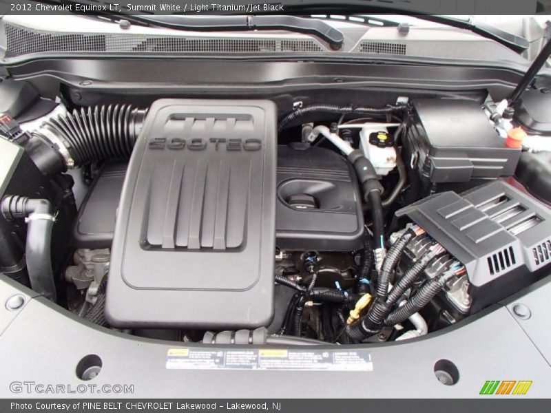 Summit White / Light Titanium/Jet Black 2012 Chevrolet Equinox LT