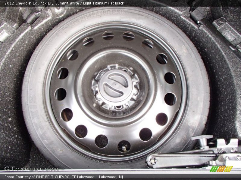 Summit White / Light Titanium/Jet Black 2012 Chevrolet Equinox LT