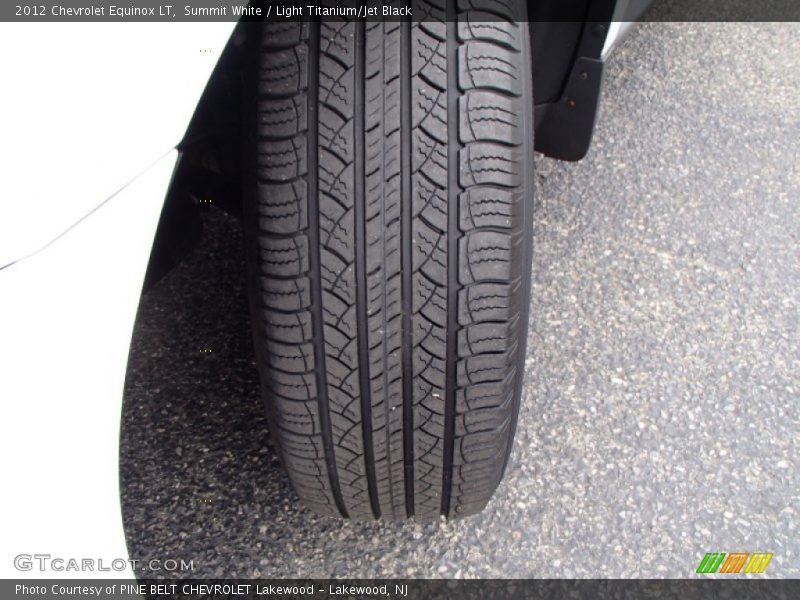 Summit White / Light Titanium/Jet Black 2012 Chevrolet Equinox LT