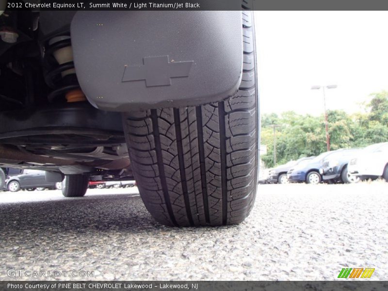 Summit White / Light Titanium/Jet Black 2012 Chevrolet Equinox LT