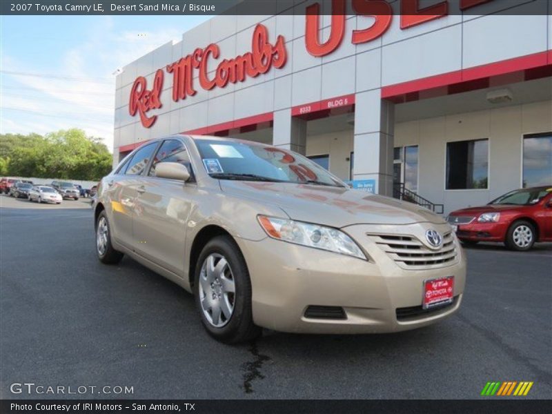 Desert Sand Mica / Bisque 2007 Toyota Camry LE