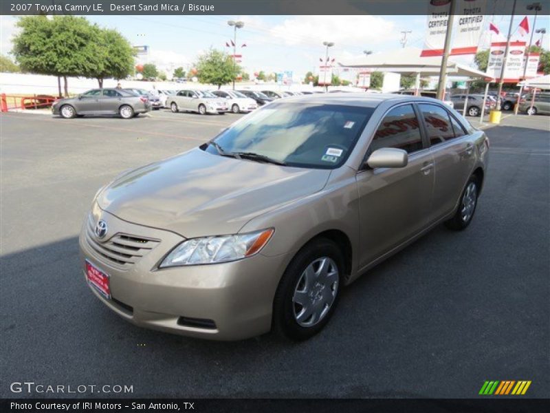 Desert Sand Mica / Bisque 2007 Toyota Camry LE