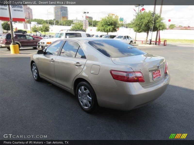 Desert Sand Mica / Bisque 2007 Toyota Camry LE