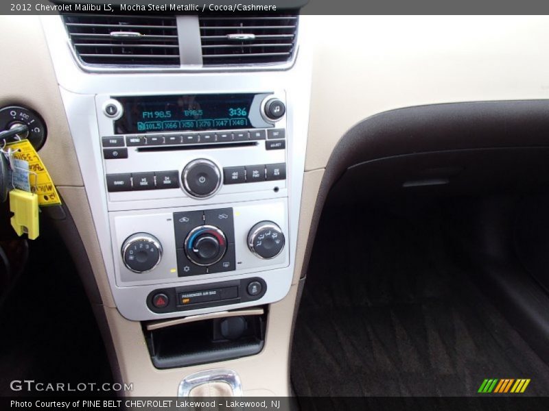 Mocha Steel Metallic / Cocoa/Cashmere 2012 Chevrolet Malibu LS