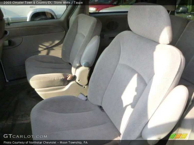 Stone White / Taupe 2003 Chrysler Town & Country EX