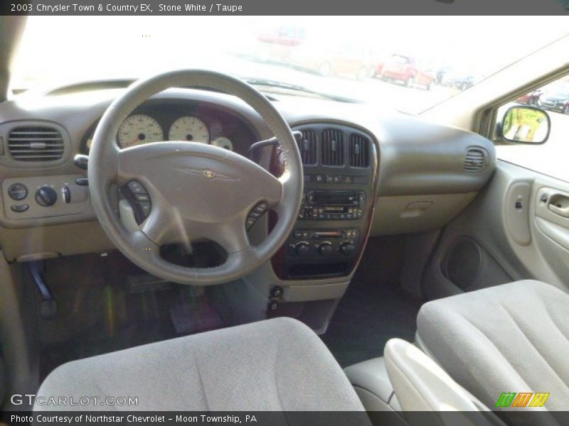 Taupe Interior - 2003 Town & Country EX 