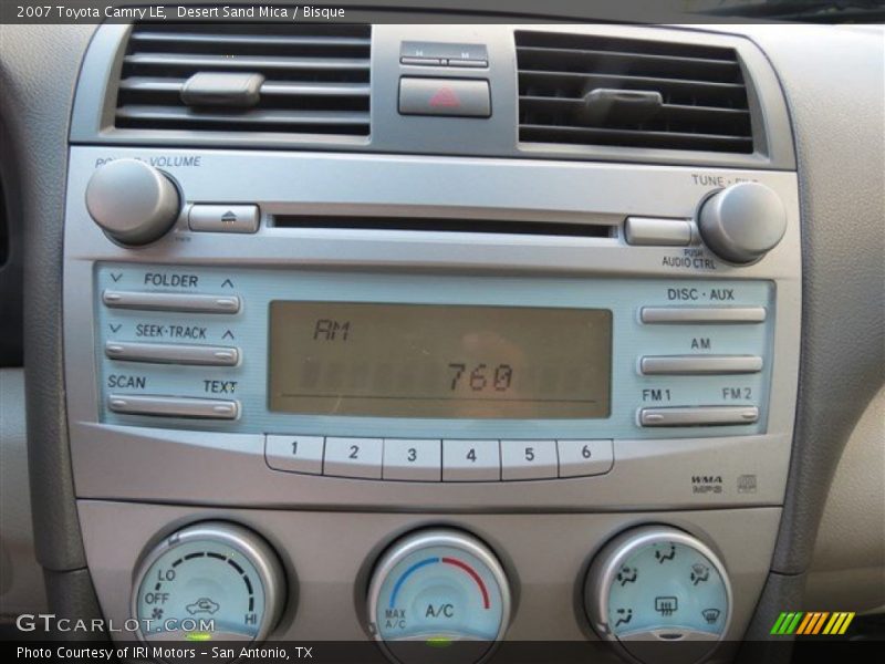 Desert Sand Mica / Bisque 2007 Toyota Camry LE