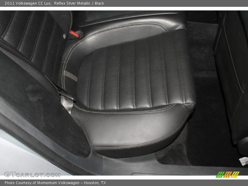 Reflex Silver Metallic / Black 2011 Volkswagen CC Lux