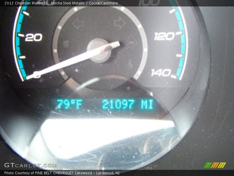 Mocha Steel Metallic / Cocoa/Cashmere 2012 Chevrolet Malibu LS