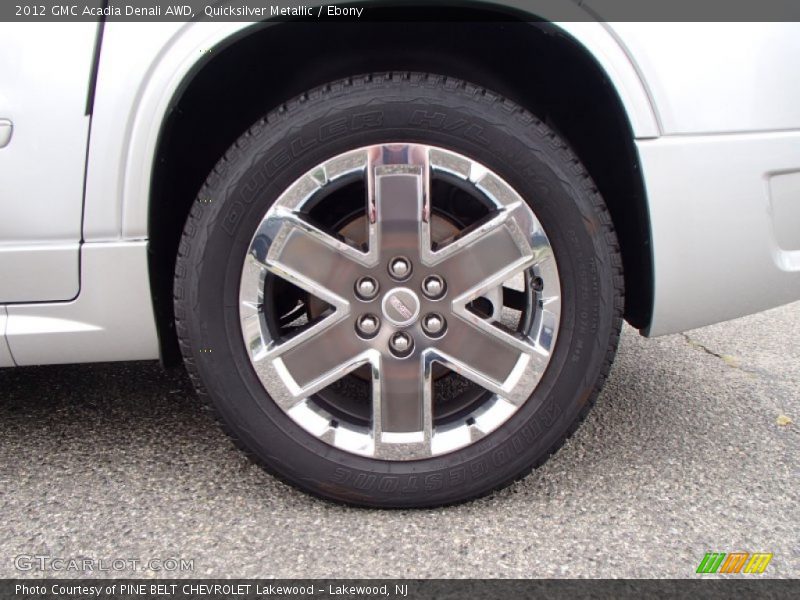 Quicksilver Metallic / Ebony 2012 GMC Acadia Denali AWD