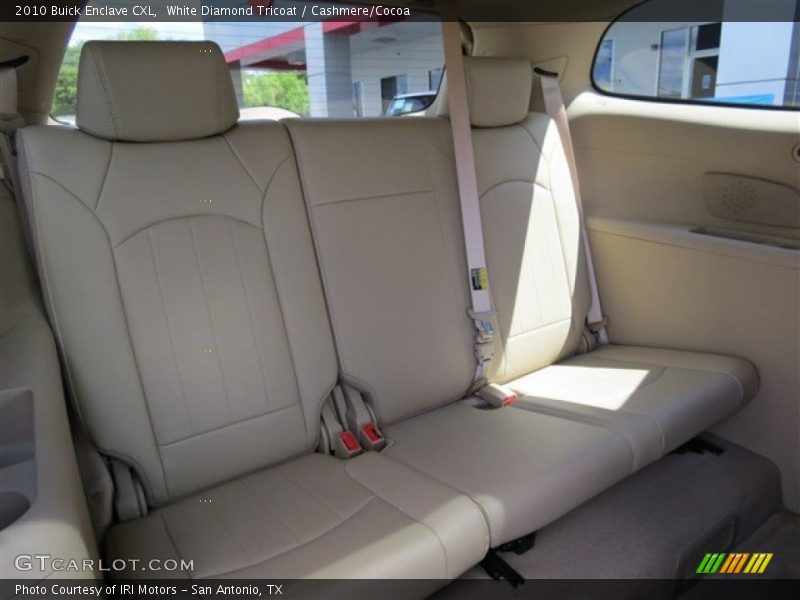 White Diamond Tricoat / Cashmere/Cocoa 2010 Buick Enclave CXL