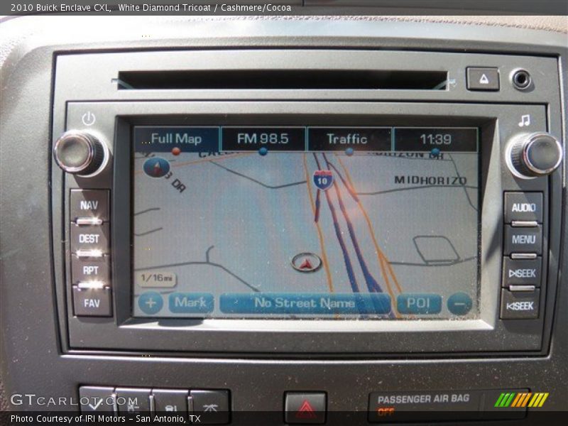White Diamond Tricoat / Cashmere/Cocoa 2010 Buick Enclave CXL