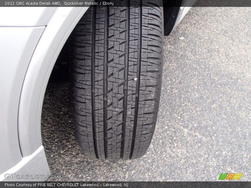 Quicksilver Metallic / Ebony 2012 GMC Acadia Denali AWD