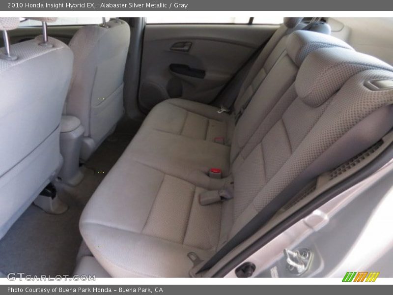 Alabaster Silver Metallic / Gray 2010 Honda Insight Hybrid EX