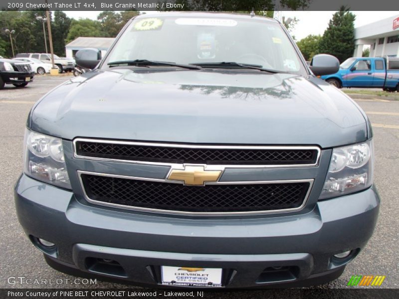 Blue Granite Metallic / Ebony 2009 Chevrolet Tahoe LT 4x4