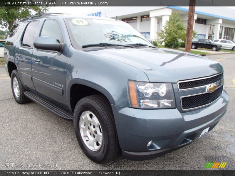 Blue Granite Metallic / Ebony 2009 Chevrolet Tahoe LT 4x4