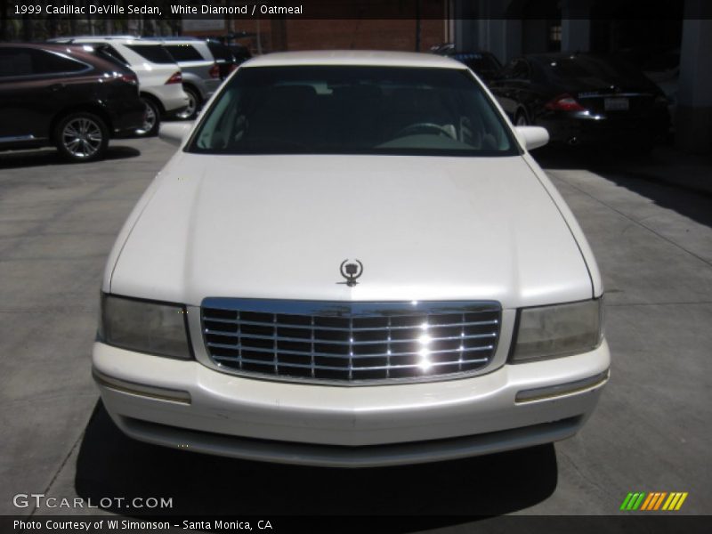 White Diamond / Oatmeal 1999 Cadillac DeVille Sedan