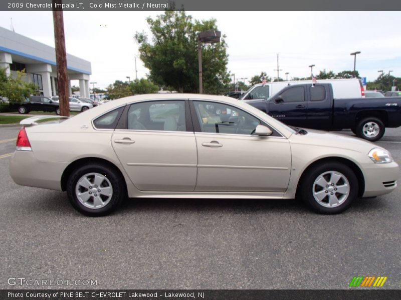  2009 Impala LT Gold Mist Metallic