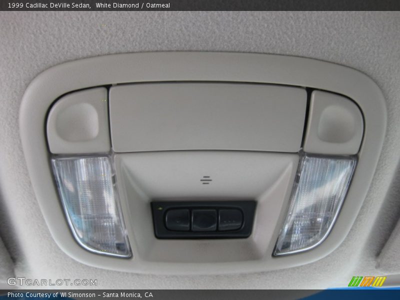 White Diamond / Oatmeal 1999 Cadillac DeVille Sedan