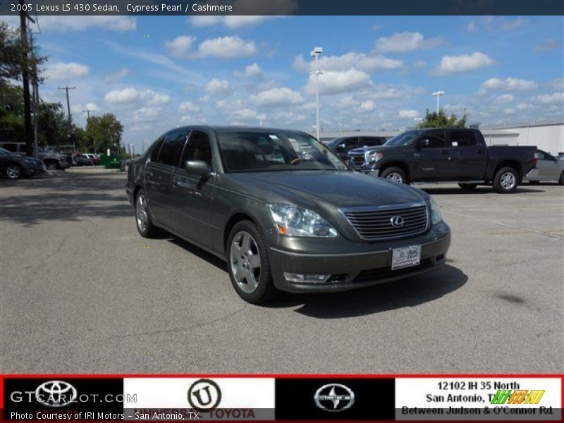 Cypress Pearl / Cashmere 2005 Lexus LS 430 Sedan