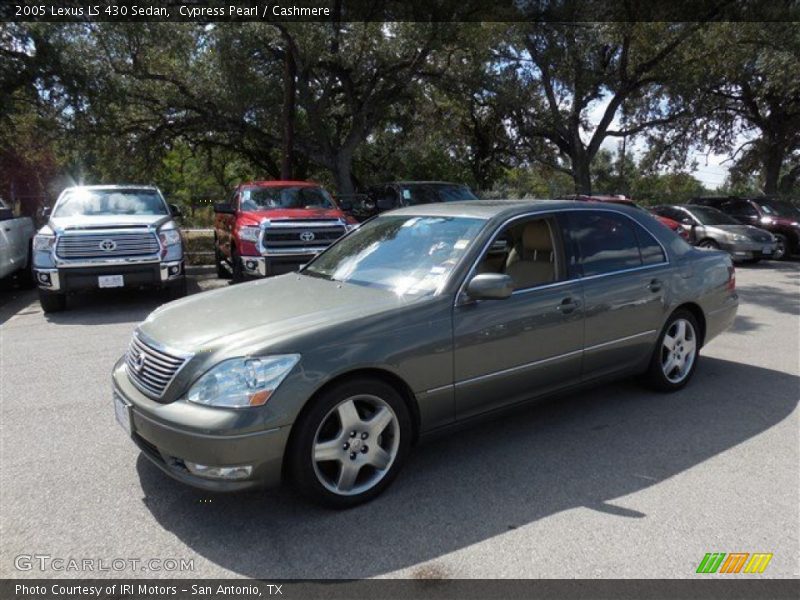 Cypress Pearl / Cashmere 2005 Lexus LS 430 Sedan