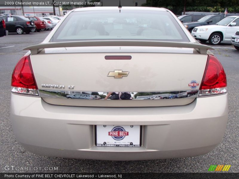 Gold Mist Metallic / Neutral 2009 Chevrolet Impala LT