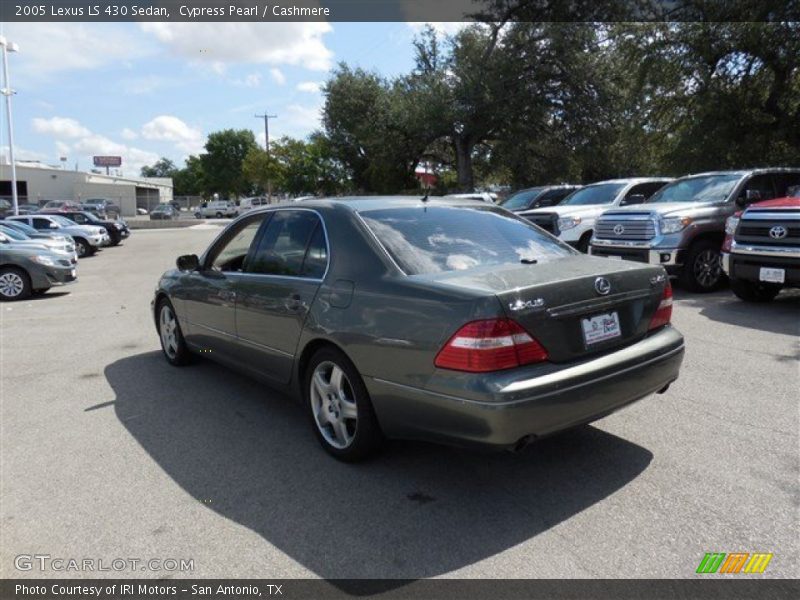 Cypress Pearl / Cashmere 2005 Lexus LS 430 Sedan