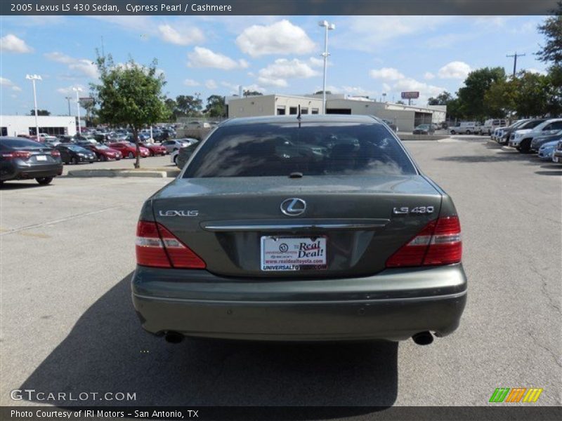 Cypress Pearl / Cashmere 2005 Lexus LS 430 Sedan