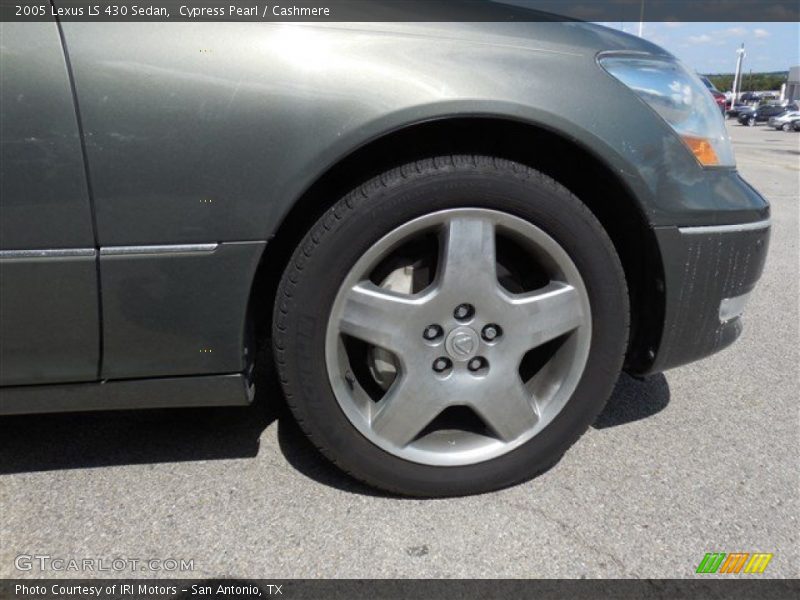 Cypress Pearl / Cashmere 2005 Lexus LS 430 Sedan