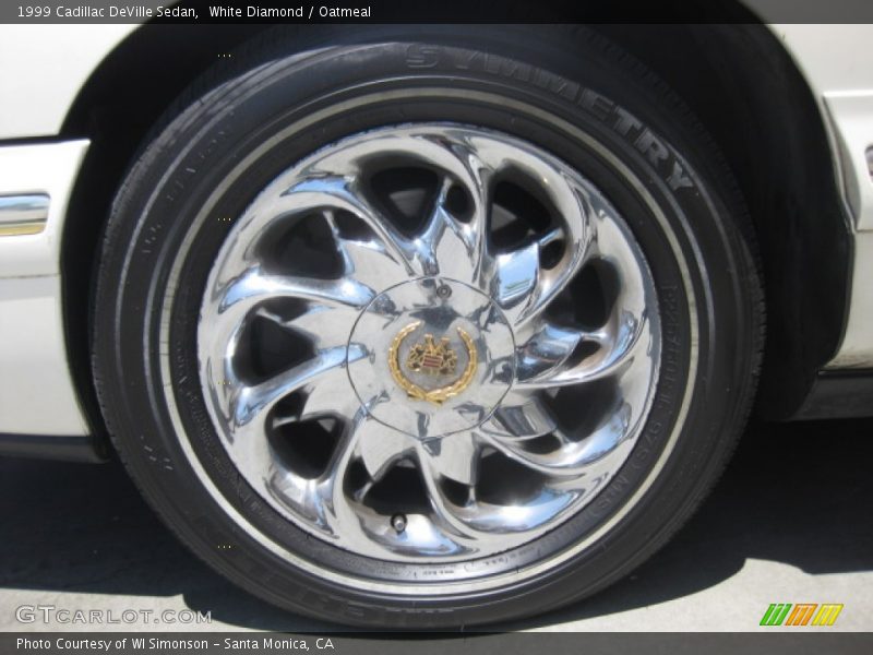 White Diamond / Oatmeal 1999 Cadillac DeVille Sedan