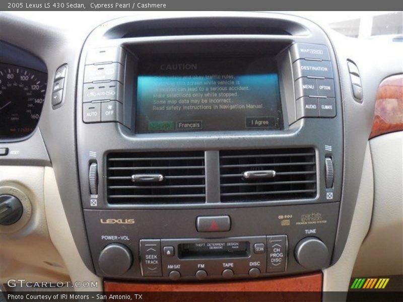 Cypress Pearl / Cashmere 2005 Lexus LS 430 Sedan