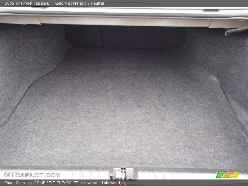 Gold Mist Metallic / Neutral 2009 Chevrolet Impala LT