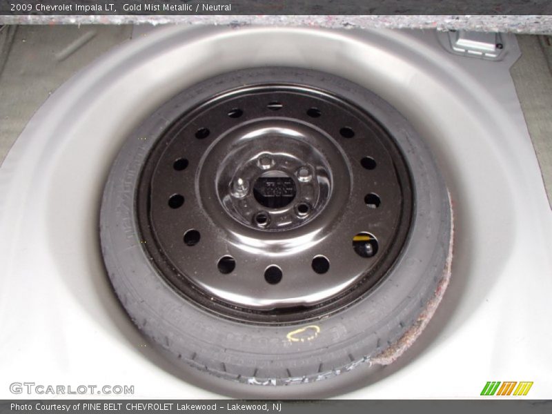 Gold Mist Metallic / Neutral 2009 Chevrolet Impala LT