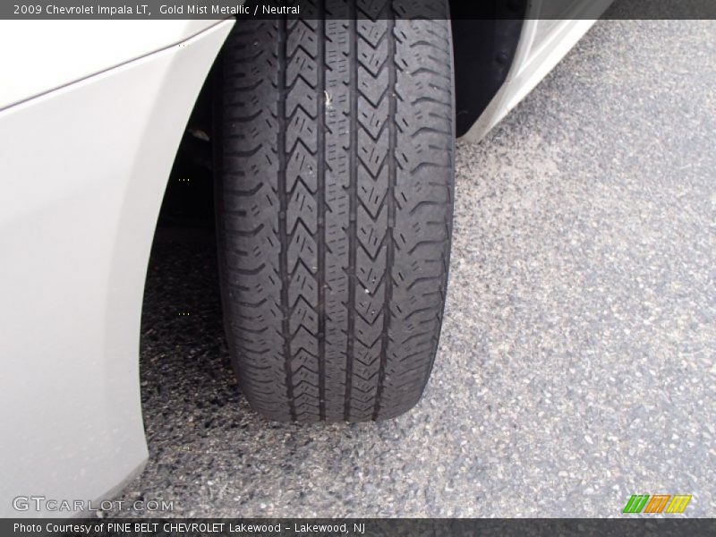 Gold Mist Metallic / Neutral 2009 Chevrolet Impala LT