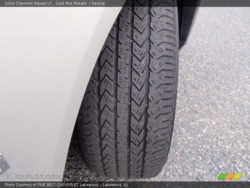 Gold Mist Metallic / Neutral 2009 Chevrolet Impala LT