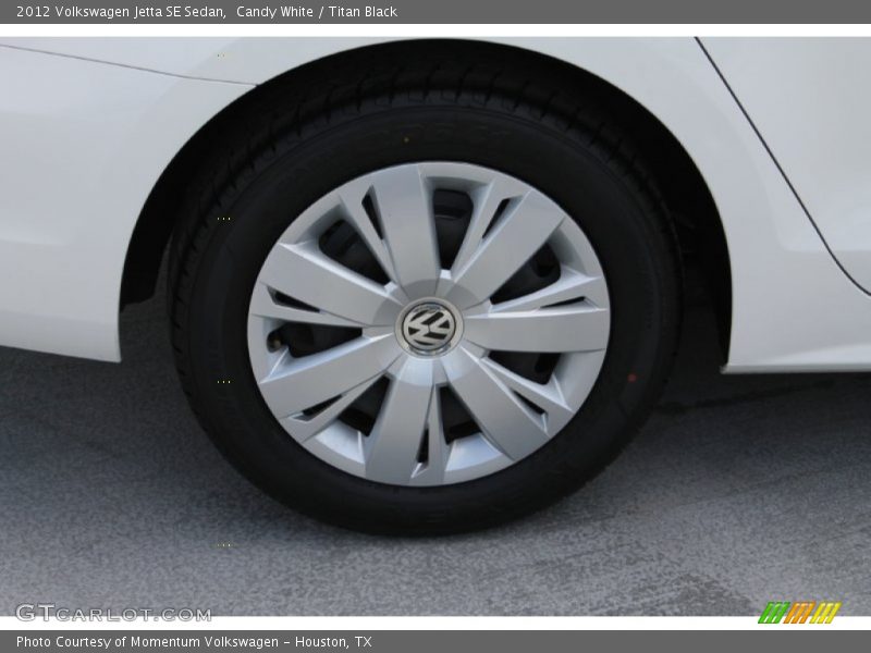 Candy White / Titan Black 2012 Volkswagen Jetta SE Sedan