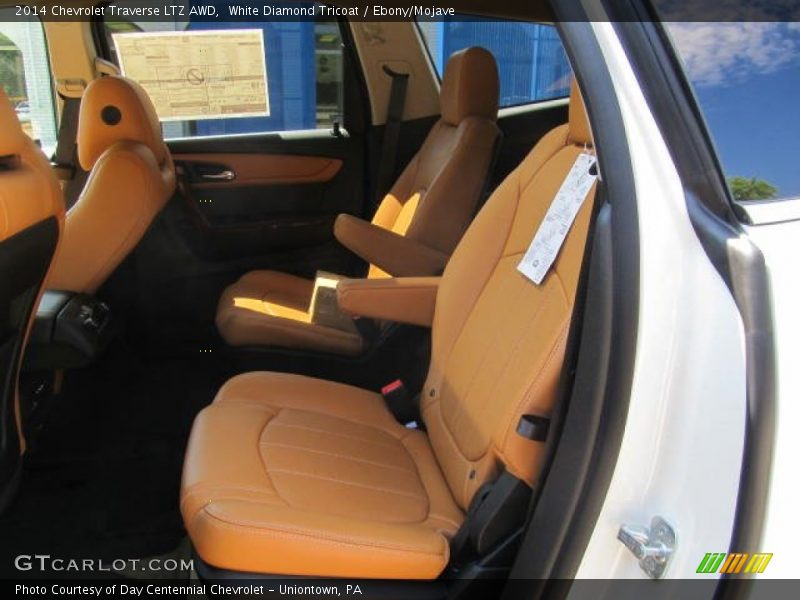 Rear Seat of 2014 Traverse LTZ AWD